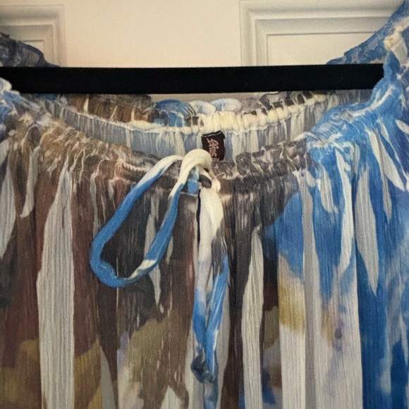 Mushkaby Sienna Rose Sheer Top - Picture 4 of 8